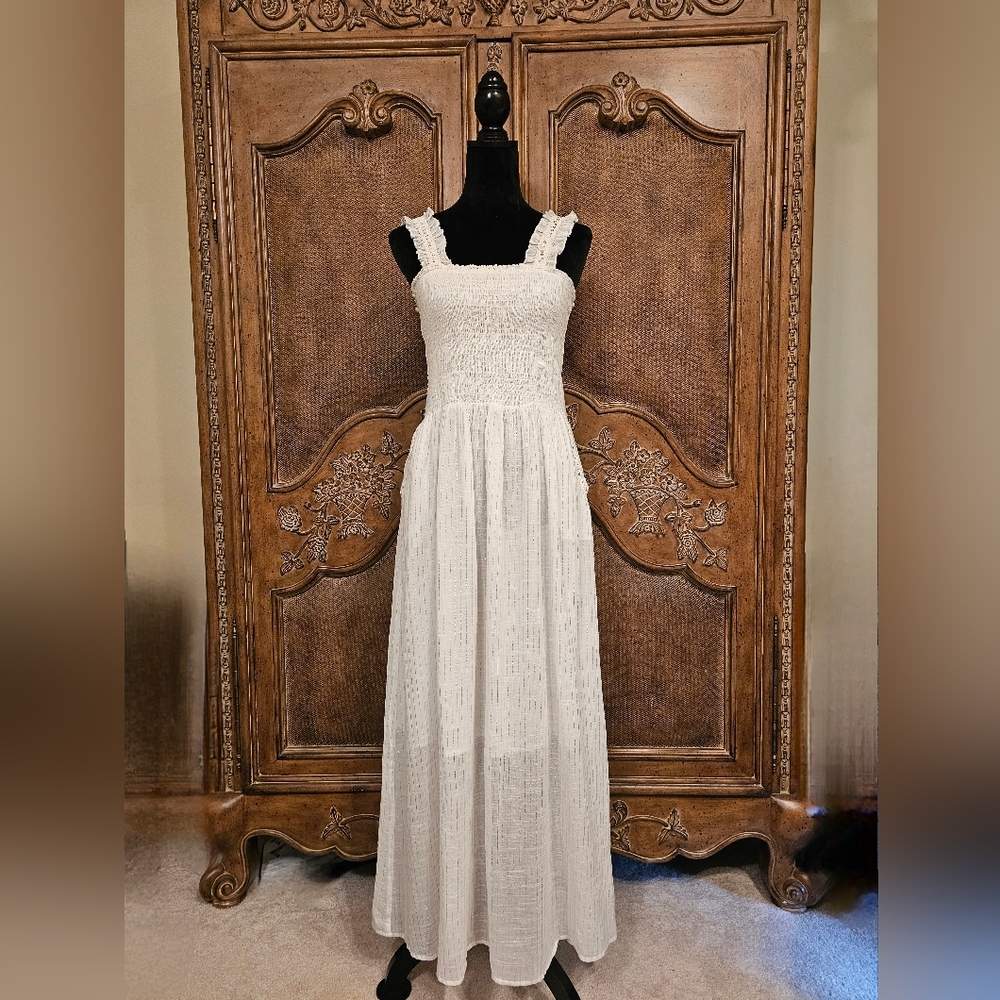 Barok Paris Anthropology Maxi Dress Size M NWOT
